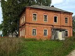 Bâtiment abandonné.
