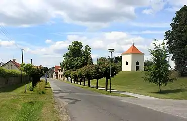 La rue principale.