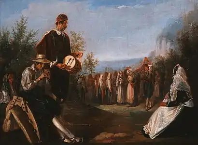 Danse à Corfou de Dionýsios Végias&nbsp;(en)