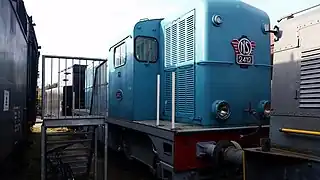 NS 2412 en livrée bleue.