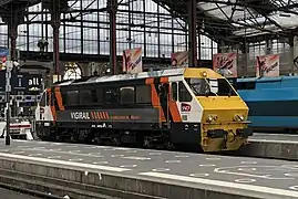 Automoteur M562 Matisa VT2 à Paris-Gare-de-Lyon.