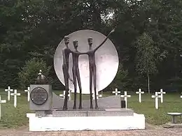 Stèle du cimetière russe.