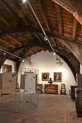 Actuelle salle d'exposition en hommage à Victor Scharf (1872-1943), peintre