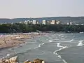 Une plage de la ville de Varna