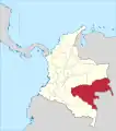 Le Gran Vaupés en 1958.