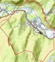 Carte topographique