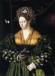 Dame en vert1530, San Diego