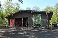 Le Centre de conservation de la nature forestière, qui a ouvert ses portes en 2021 et qui offre régulièrement des expositions.