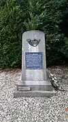 Stèle au 1er BCP.
