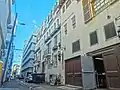 Arrière du manoir - vue sur la ruelle nord