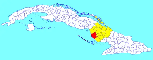 Municipalité de Vertientes dans la province de Camagüey
