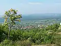 Le village de Vessélié (vue d'est en ouest)