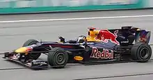 Photo de la Red Bull RB6 de Vettel à Sepang