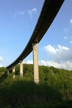 Le viaduc de la Chiers en mai 2006.