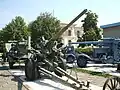 Un canon anti-aérien Vickers/Reșița