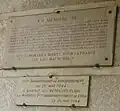 Victimes du bombardement.