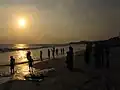 La plage de Thrikkannatu.