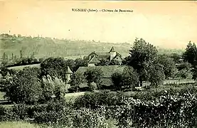 Le château de Beauvenir au début du XXe&nbsp;siècle.