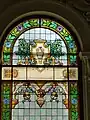 Détail des vitraux de Lucien Bégule