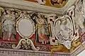 Le salon du cardinal d'Este.
