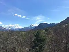 vue sur la montagne
