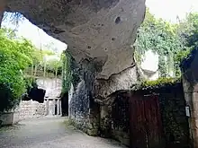 Le village troglodytique de Souzay.