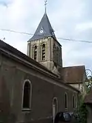 L'église Saint-Germain, façade est.