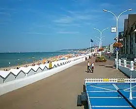 La digue de Villers-sur-mer