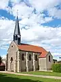 L'église de Villers-Bonneux.