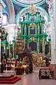 Intérieur de l'église et iconostase