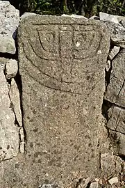 Statue-menhir de la tombe n°1