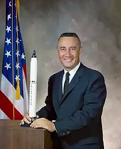 Portrait de Virgil Grissom.