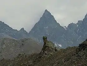 Vue sur le Visolotto.