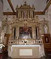 Le retable du Rosaire.