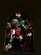 Vitrail sainte Valérie.