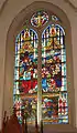 Vitrail du transept Nord
