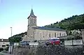 L'église, achevée en 1910.
