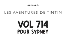 Titre du présent album écrit en capitales d'imprimerie noires.