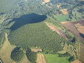 Volcan du Croscat et sa gravière