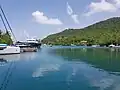 Vue de Marigot Bay