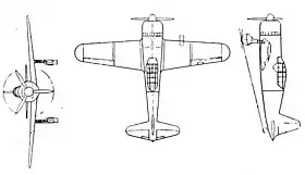 vue en plan de l’avion