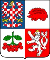 Blason de Région de Vysočina.