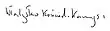 Signature de