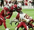 Au centre avec les Cardinals en 2020.