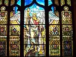 Louis Comfort Tiffany,(1904) Angel of the Resurrection [Vitrail] Musée d'art d'Indianapolis