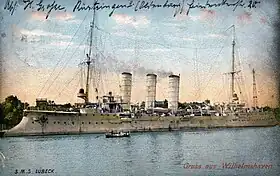 illustration de SMS Lübeck