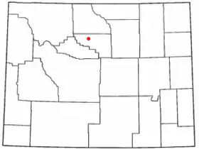 Localisation de Worland