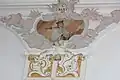 Peinture dans l'église de Winterbach