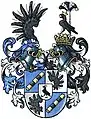 Armoiries du baron de ceux de von Canstein dans les armoiries de la noblesse westphalienne