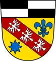 Allemagne : arrondissement de Sarrelouis.